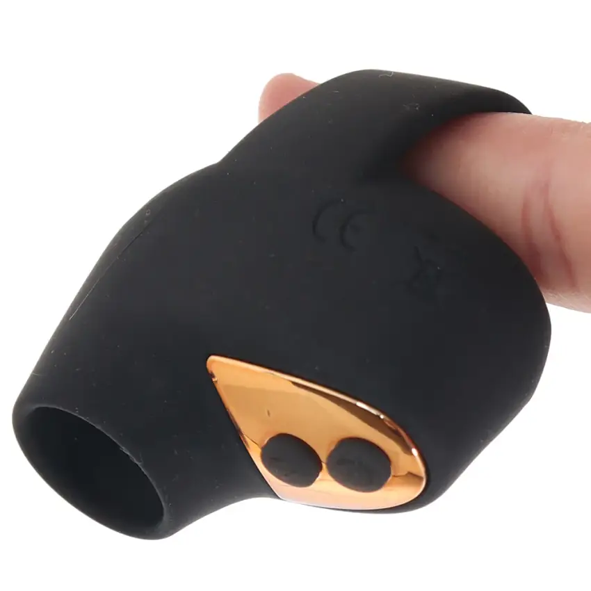 Shegasm Mini Silicone Clitoral Suction Vibe in Black - Image 2