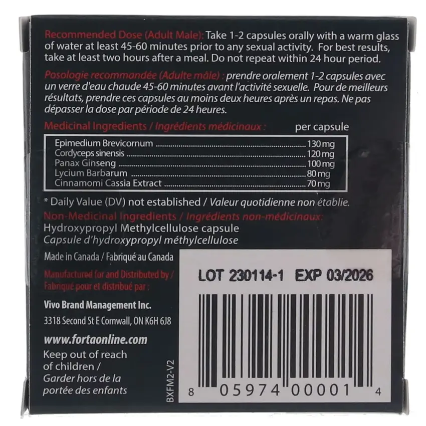 Forta for Men Enhancing Supplement 2 Pack - Image 2